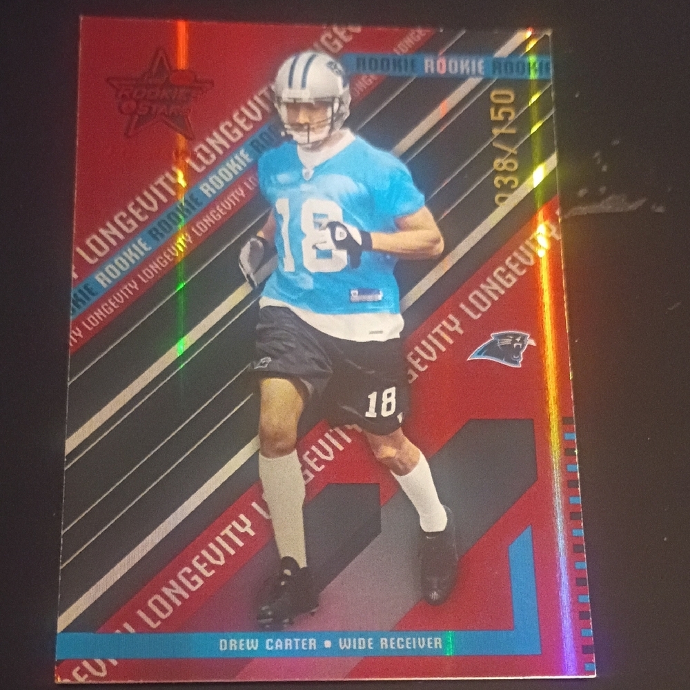 Drew Carter Rookie Card - Picture 3 of 11